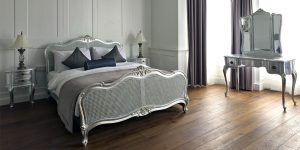 This image shows a traditional room of this boutique hotel in Stratford, London.