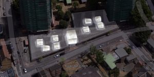 This images show the aerial view of this co-working space.